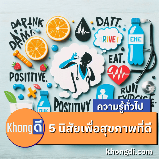 5 นิสัยเพื่อสุขภาพที่ดี