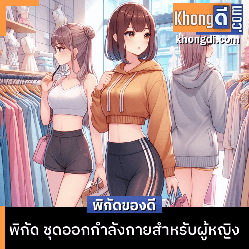 ชุดออกกำลังกายสำหรับผู้หญิง